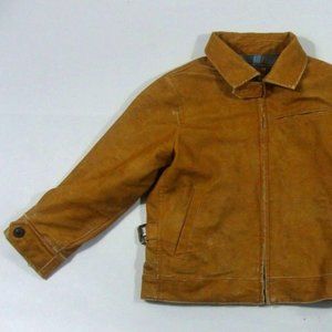 Faux Leather Suede Jacket